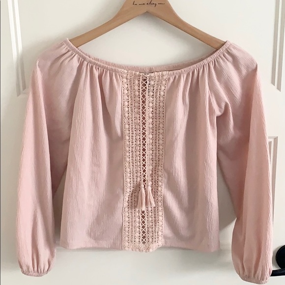boho cute pink long sleeve - Picture 1 of 2